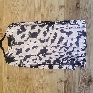 Show Me Your MuMu Pink and Black Will Tunic XSmall